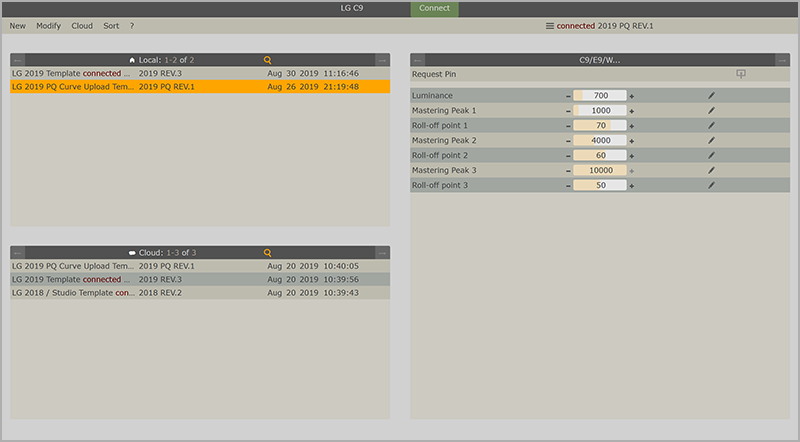 LG PQ Curve Template Upload Picture