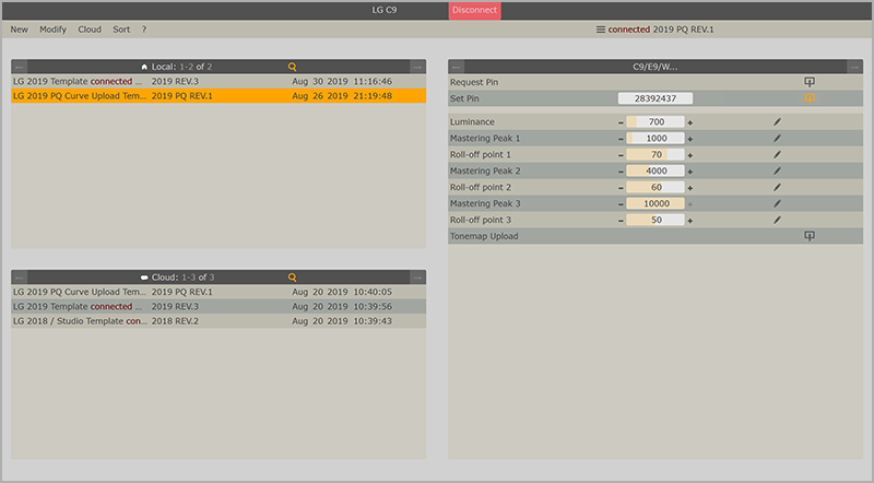 LG PQ Curve Template Upload Picture