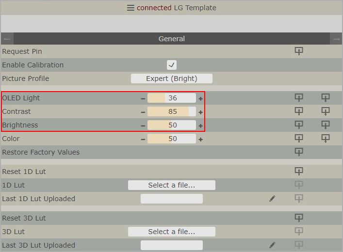 LG 2018 Template Initial Setup Procedure