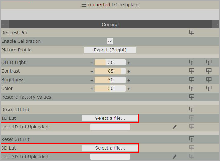 LG 2018 Template Initial Setup Procedure