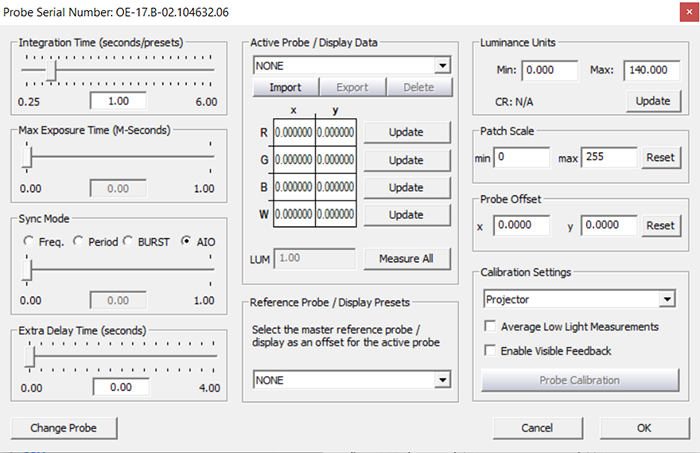 LightSpace Meter Options for X-Rite i1Display PRO OEM Rev.B Picture