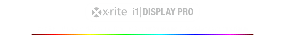 X-Rite i1Display PRO Meter Versions - Revisions Comparison Logo